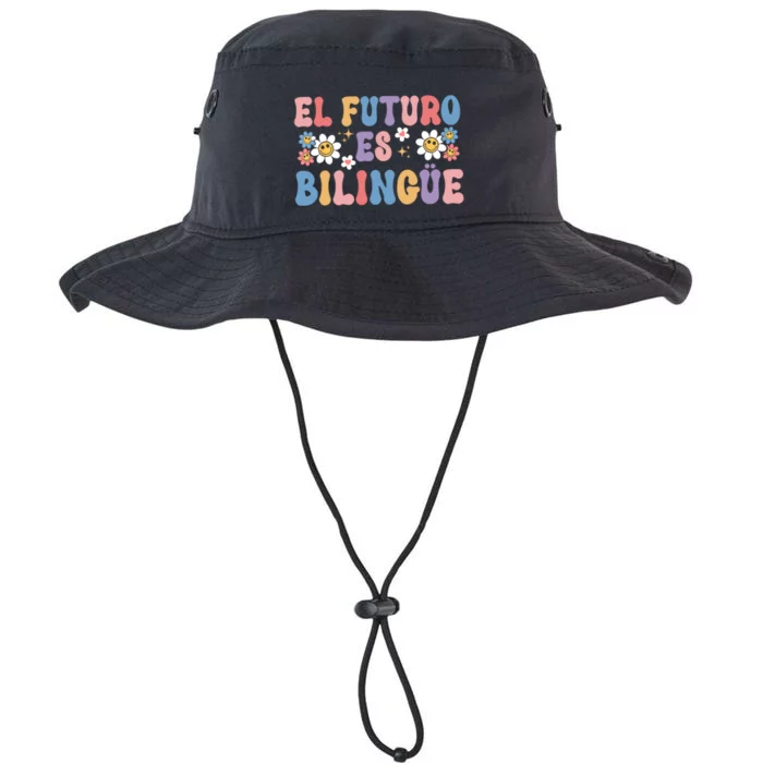 El Futuro Es Bilingue Maestra Spanish Teacher Legacy Cool Fit Booney Bucket Hat