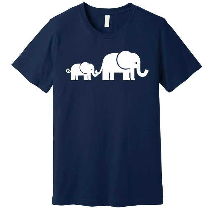 Elephant family Premium T-Shirt