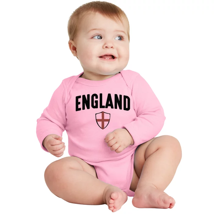 England Football Baby Long Sleeve Bodysuit