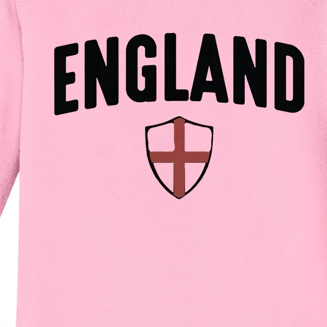 England Football Baby Long Sleeve Bodysuit