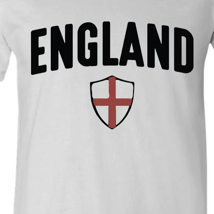 England Football V-Neck T-Shirt