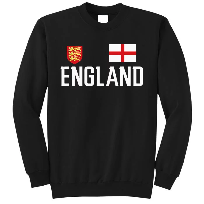 England Flag English Football Soccer Sweatshirt