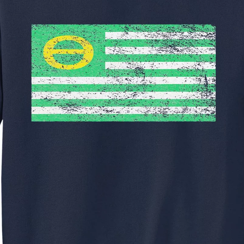 ECOLOGY FLAG ENVIRON TALISM EARTH DAY Tall Sweatshirt