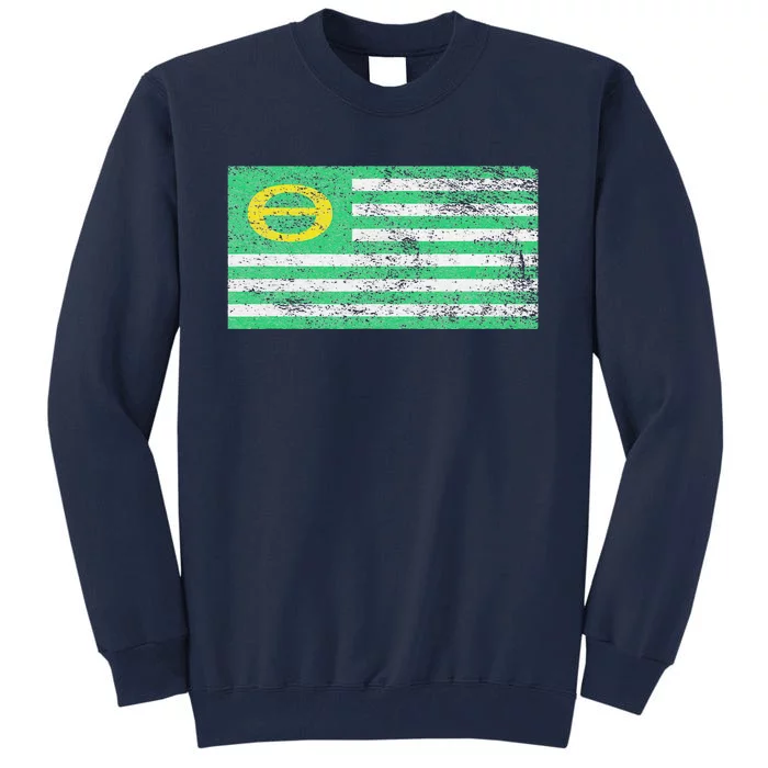 ECOLOGY FLAG ENVIRON TALISM EARTH DAY Tall Sweatshirt