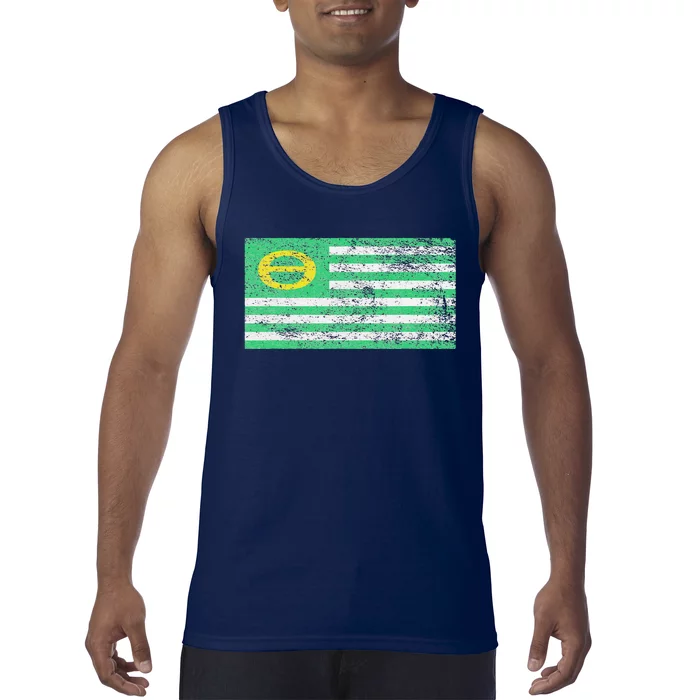 ECOLOGY FLAG ENVIRON TALISM EARTH DAY Tank Top