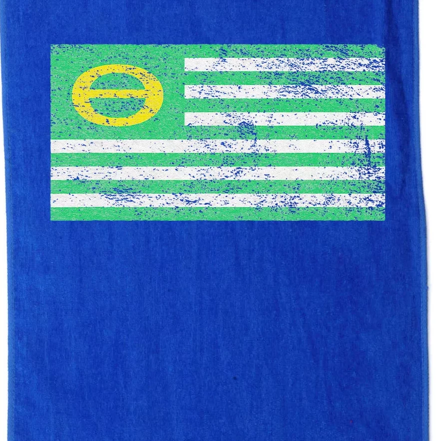 ECOLOGY FLAG ENVIRON TALISM EARTH DAY Platinum Collection Golf Towel