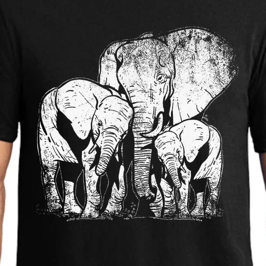 Elephant Family Elephant Pajama Set