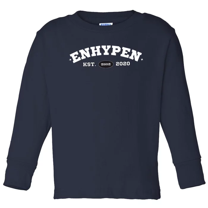 Enhypen Famous Toddler Long Sleeve Shirt