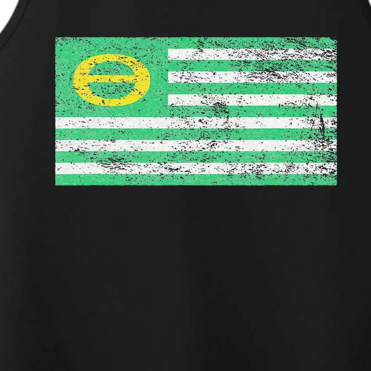 ECOLOGY FLAG ENVIRONMENTALISM EARTH DAY Performance Tank