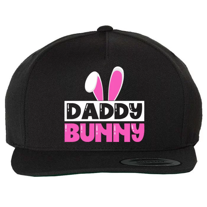 Easter Father Easter Dad Bunny Easter Husband Funny Gift Wool Snapback Cap