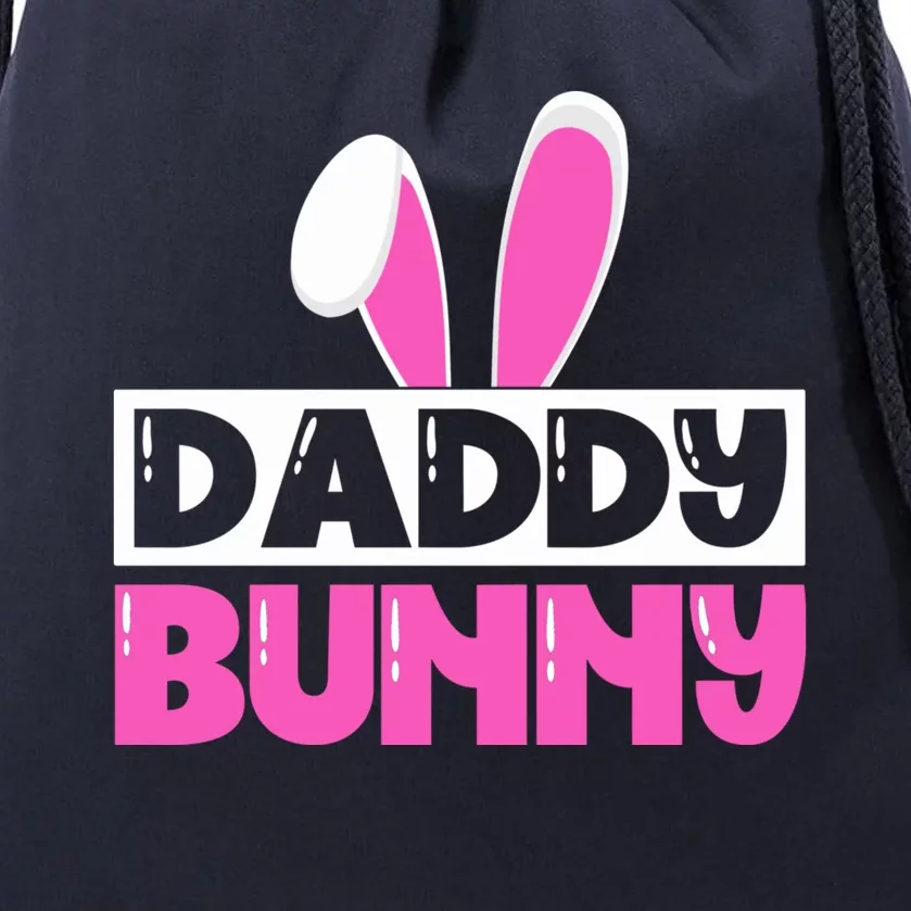 Easter Father Easter Dad Bunny Easter Husband Funny Gift Drawstring Bag