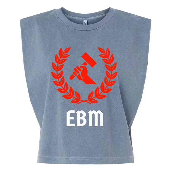 Ebm Front Electronic Body Music Pro Frnt 242 Garment-Dyed Women's Muscle Tee