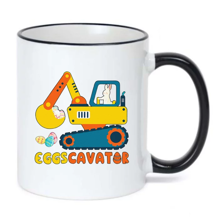 Easter Fashion Eggscavator Excavator Easter Black Color Changing Mug