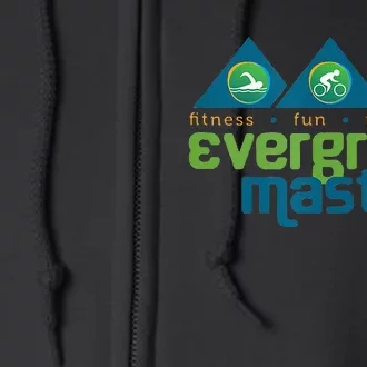 Evergreen Fitness Fun Friendship Team Full Zip Hoodie