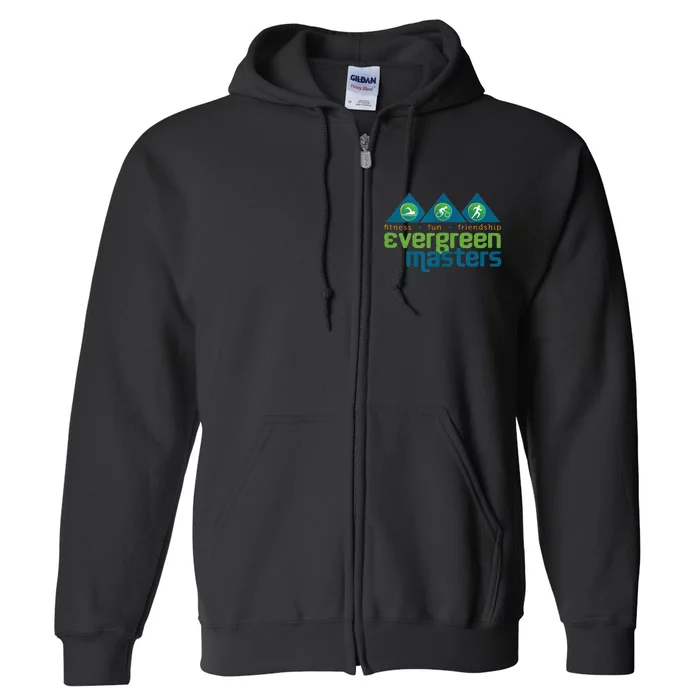 Evergreen Fitness Fun Friendship Team Full Zip Hoodie