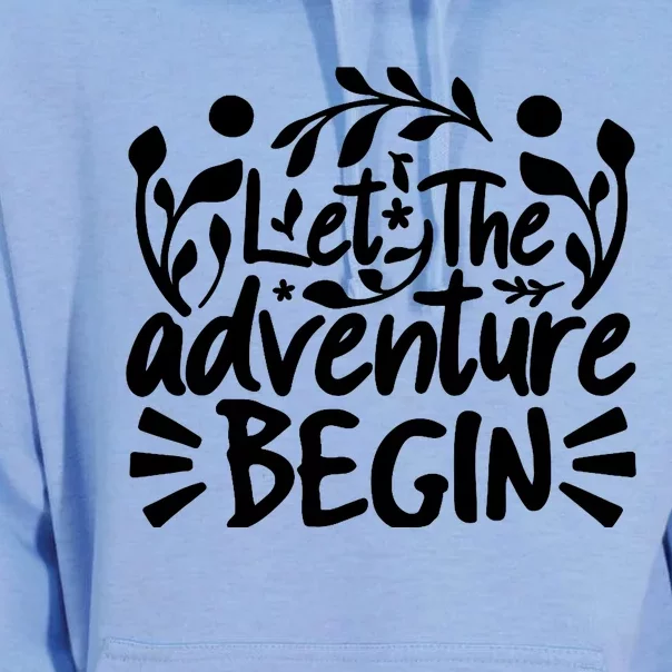 Explorer Funny Gift - Let The Adventure Begin Unisex Surf Hoodie