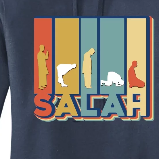 Eid Funny Gift Muslim Teen Salah Islamic Prayer Gift Women's Pullover Hoodie