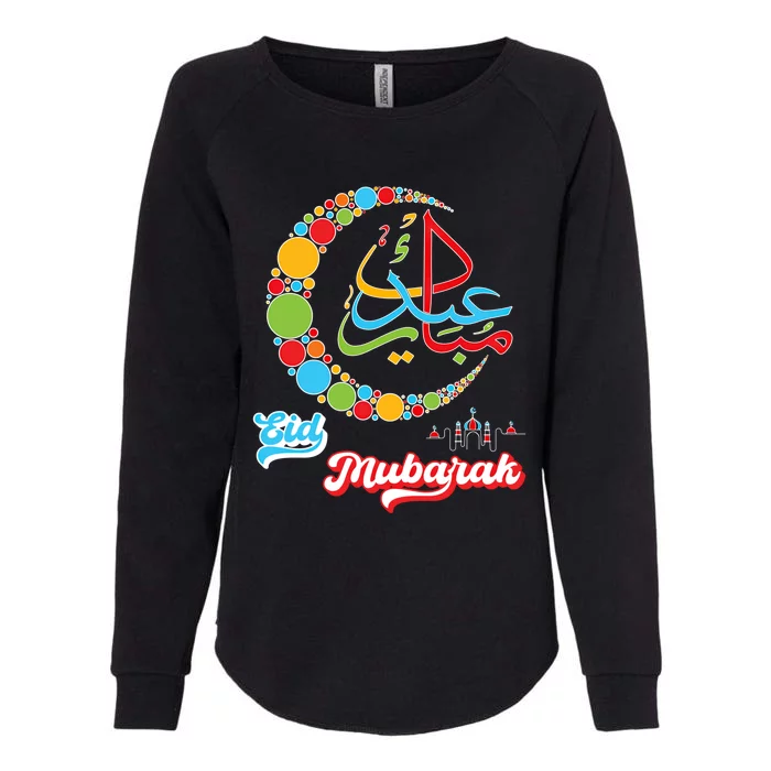 Eid Funny Gift Eid Al Fitr And Eid Al Adha Eid Mubarak Funny Gift Womens California Wash Sweatshirt