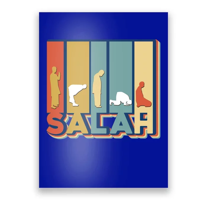 Eid Funny Gift Muslim Teen Salah Islamic Prayer Funny Gift Poster