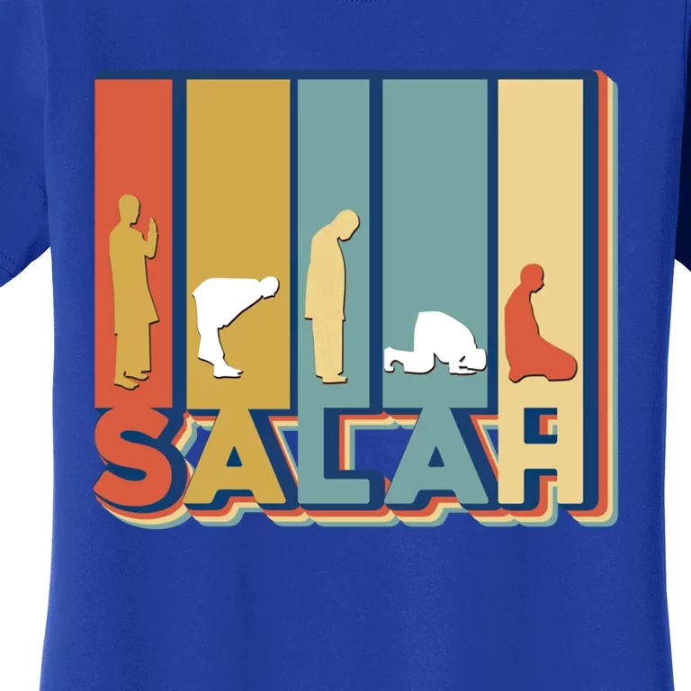 Eid Funny Gift Muslim Teen Salah Islamic Prayer Funny Gift Women's T-Shirt