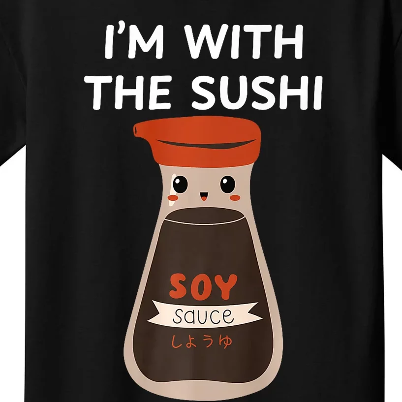 Easy Funny Group Costume Soy Sauce Condiment Costume Kids T-Shirt