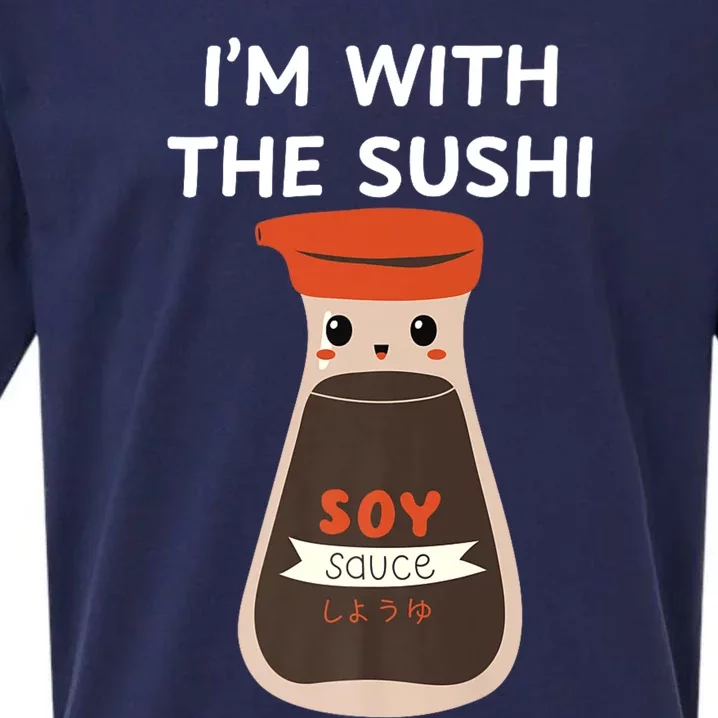 Easy Funny Group Costume Soy Sauce Condiment Costume Sueded Cloud Jersey T-Shirt