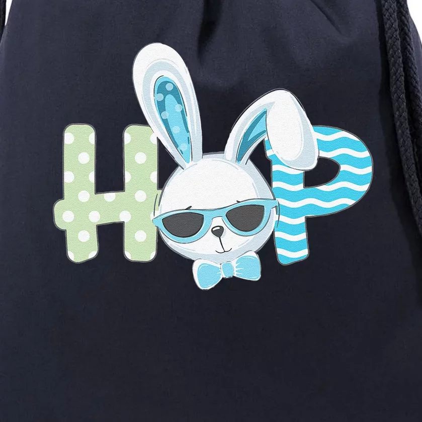 Easter Fors Hop Fun Easter Bunny Gift Drawstring Bag