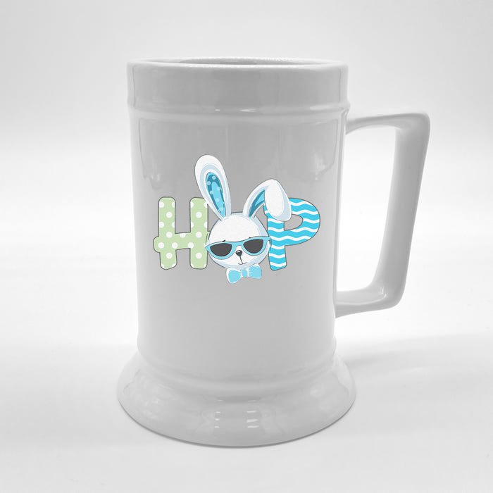 Easter Fors Hop Fun Easter Bunny Gift Front & Back Beer Stein