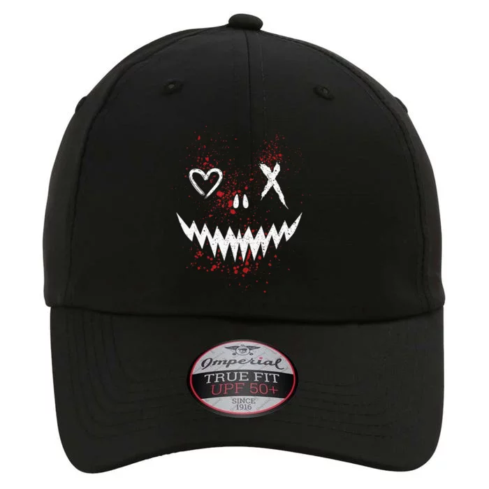 Evil Face Heart Cross Smile Satan Demon The Original Performance Cap