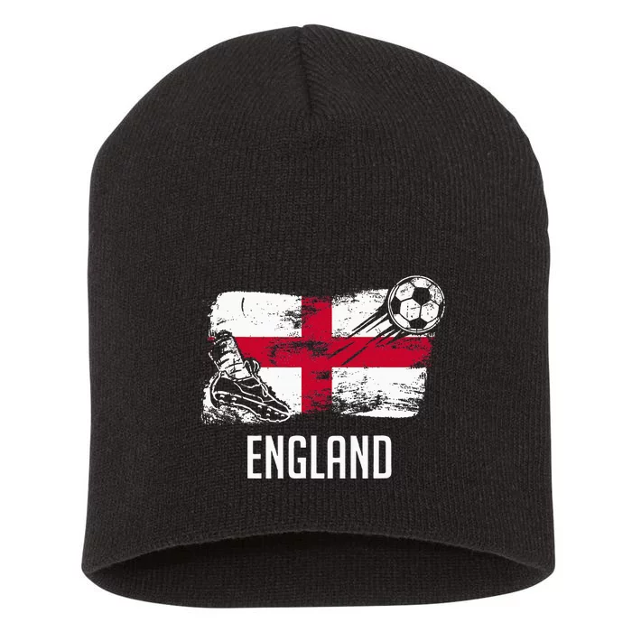 England Flag Jersey England Soccer Team England Short Acrylic Beanie