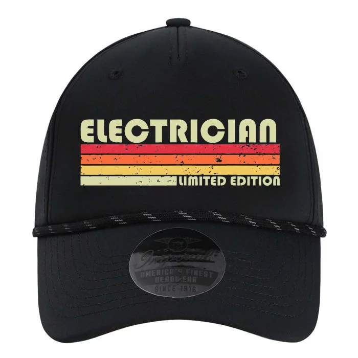 ELECTRICIAN Funny Job Title Profession Birthday Worker Idea Performance The Dyno Cap