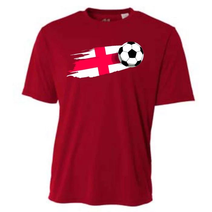 England Flag Jersey England Soccer Team England Cooling Performance Crew T-Shirt