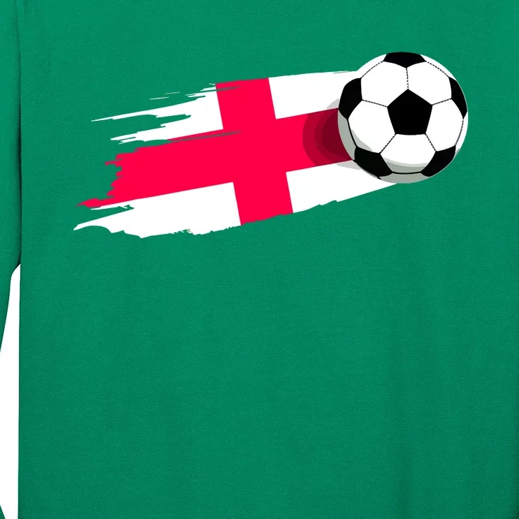 England Flag Jersey England Soccer Team England Long Sleeve Shirt