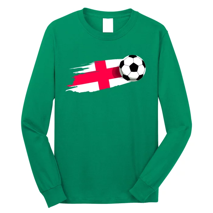 England Flag Jersey England Soccer Team England Long Sleeve Shirt