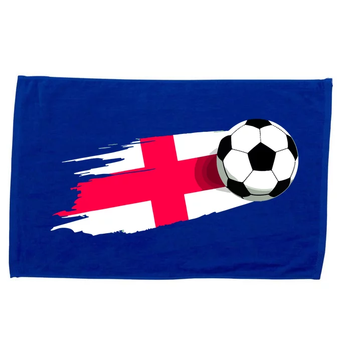 England Flag Jersey England Soccer Team England Microfiber Hand Towel