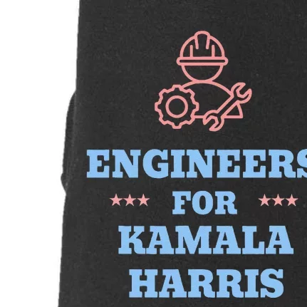 Engineers For Kamala Harris 2024 Change Breaking Barriers Doggie 3-End Fleece Hoodie