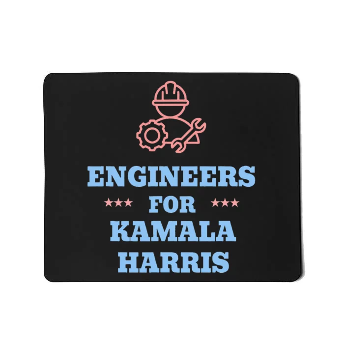 Engineers For Kamala Harris 2024 Change Breaking Barriers Mousepad