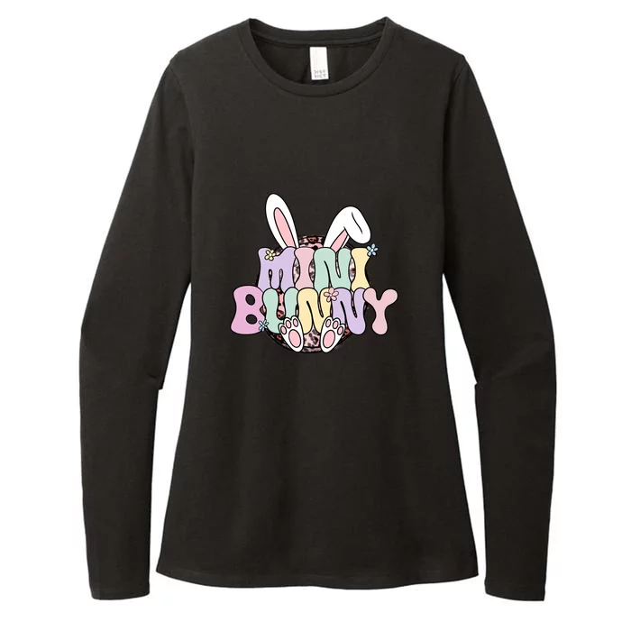 Easter Family Matching Outfits Pastel Color, Mimi Bunny Easter Day Womens CVC Long Sleeve Shirt