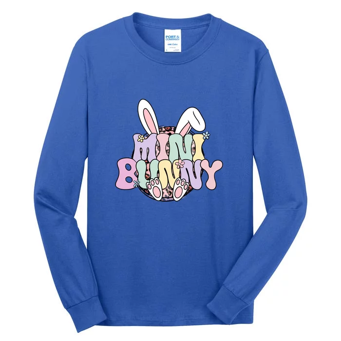 Easter Family Matching Outfits Pastel Color, Mimi Bunny Easter Day Tall Long Sleeve T-Shirt