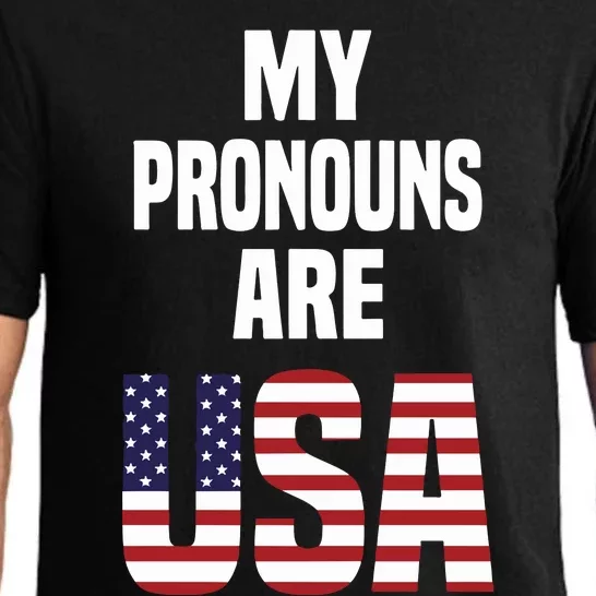 Enes Freedom My Pronouns Are Usa Pajama Set