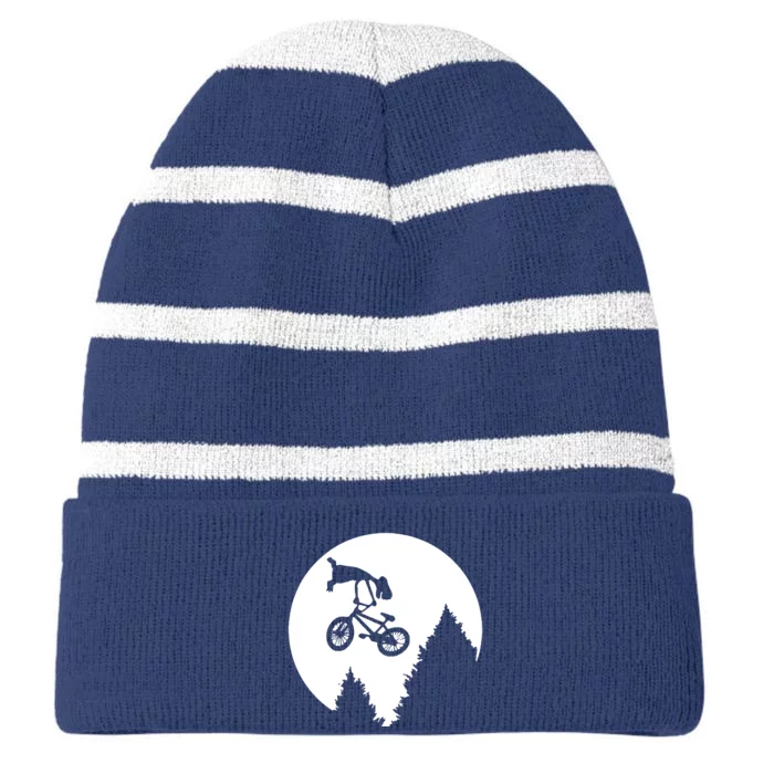 Et Freestyle Meme Generator Striped Beanie with Solid Band