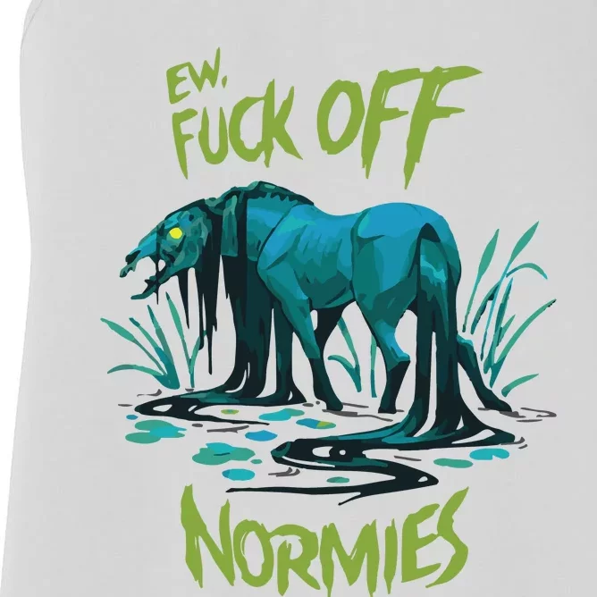 Ew Fuck Off Normies Women's Racerback Tank