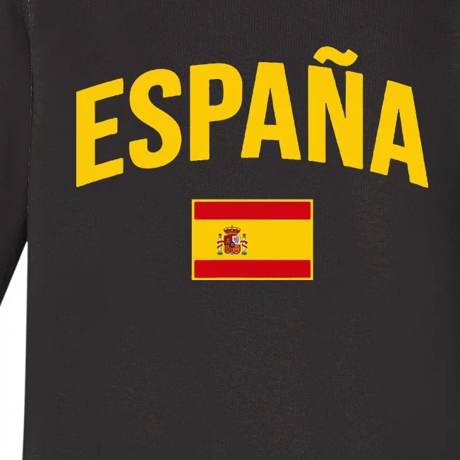 EspañA Flag Of Spain Classic Spain Baby Long Sleeve Bodysuit