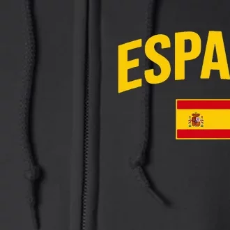 EspañA Flag Of Spain Classic Spain Full Zip Hoodie