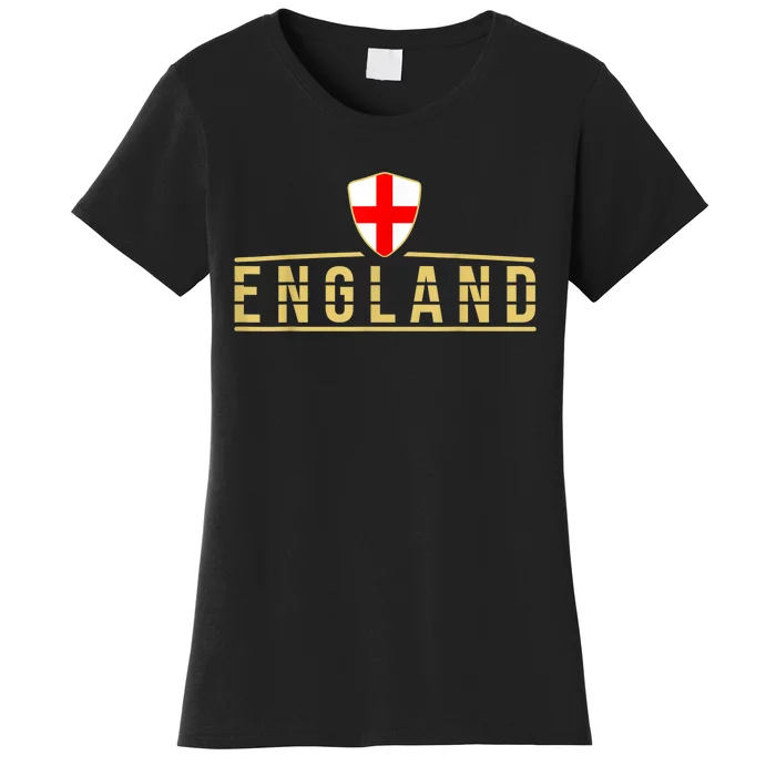 England Football Shirt England Soccer Jersey British Women's T-Shirt