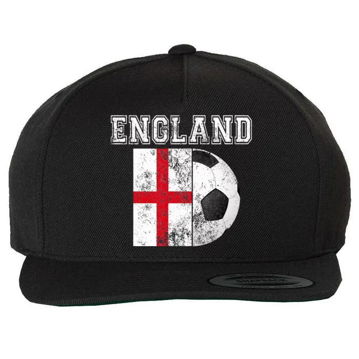 ENGLAND Flag  Soccer Futbol Football Wool Snapback Cap