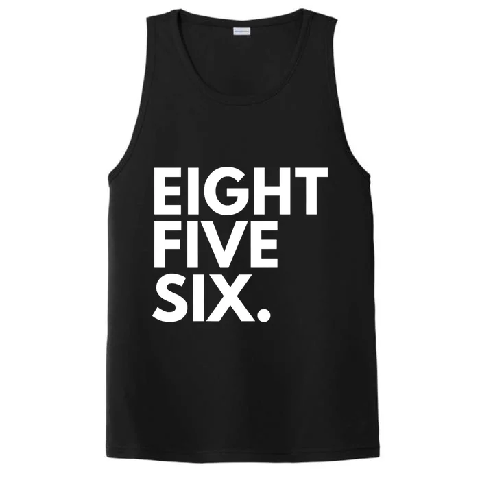 EIGHT FIVE SIX Area Code 856 Camden NJ New Jersey USA Performance Tank