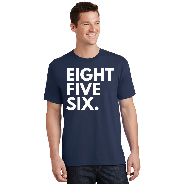 EIGHT FIVE SIX Area Code 856 Camden NJ New Jersey USA T-Shirt