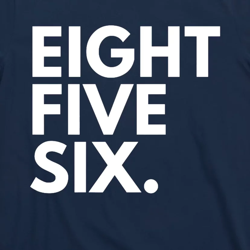 EIGHT FIVE SIX Area Code 856 Camden NJ New Jersey USA T-Shirt