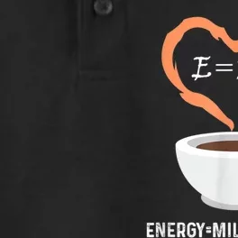 E=MC2 Funny Science Coffee Energy Milk Coffee Science Dry Zone Grid Performance Polo